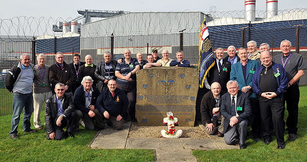 Member around the memorial to deterent patrols